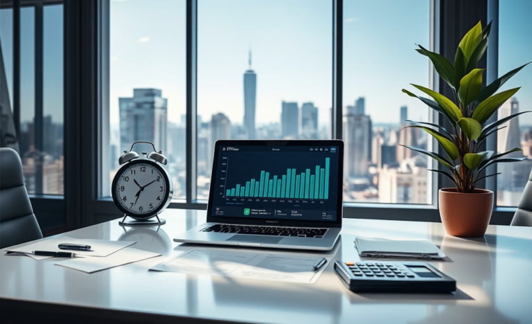 An illustration representing the concept of time value in money, showing clocks and currency symbols.