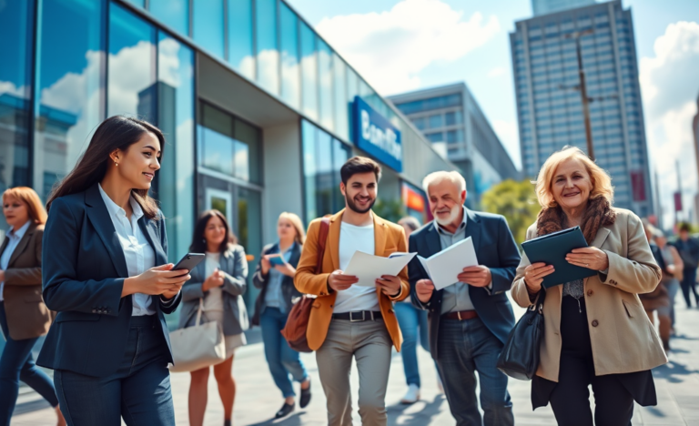 A graphic showcasing reduced rates on loans and mortgages.