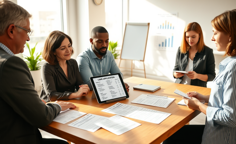 A checklist featuring essential documents for loan application.