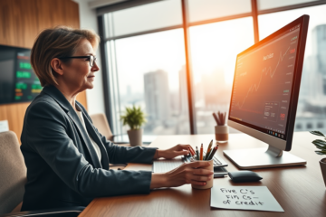 Image depicting the comprehensive process of credit analysis and release.