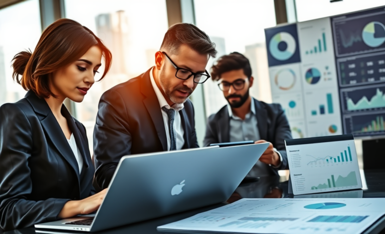 A visual representation of quick credit analysis in finance, showcasing automated tools enhancing credit assessment.