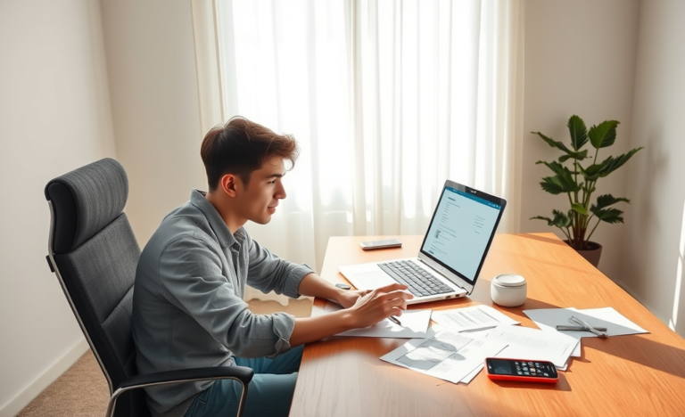 An image depicting online loans as a financial solution for emergencies.