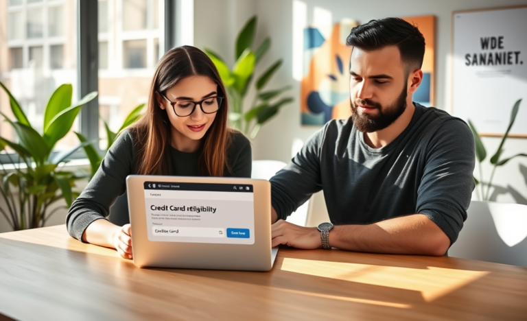 A person reviewing pre-approved credit card offers on a laptop.