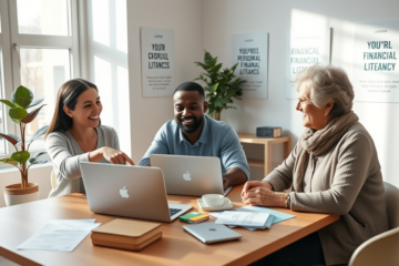 An illustration representing easy access to personal credit options