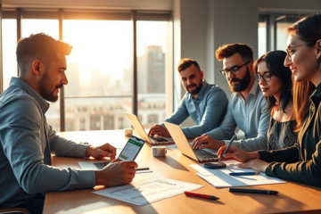 A person using a laptop to request an online loan, showcasing the step by step process.