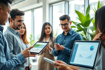 An image depicting the latest trends in digital credit and financial technology.